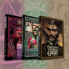 Combo Ns Classics | Edição De Luxo Com Itilho E Pintura Trilateral: O Retrato De Dorian Gray, Os Sete Dedos Da Morte E Rankenstein