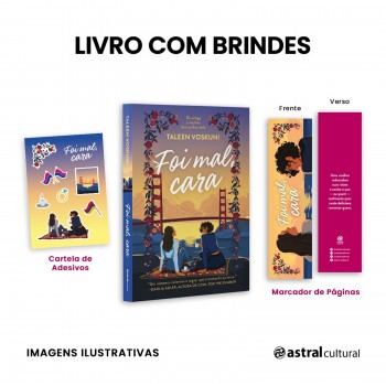 Foi Mal, Cara + Cartela De Adesivos + Marcador