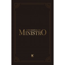 Novo Manual Do Ministro: Capa Preta
