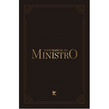 Novo Manual Do Ministro: Capa Preta