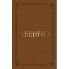 Novo Manual Do Ministro: Capa Marrom