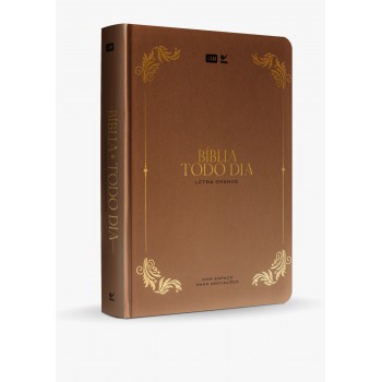 Bíblia Todo Dia Letra Grande: Capa Marrom