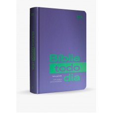 Bíblia Todo Dia Letra Grande: Capa Roxa