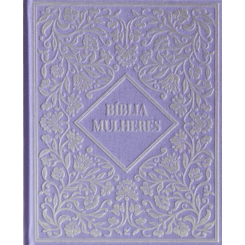 Bíblia Mulheres Nvt - Uma Coluna Capa Dura Vintage Roxa: Por Viviane Martinello