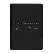 Bíblia Nvi Português/inglês - Capa Luxo - Preta Bíblia Nvi Português/inglês - Capa Luxo - Preta