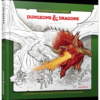Dungeons & Dragons: Caverna Das Cores - Volume 2 - Livro De Colorir Oicial De Dungeons & Dragons