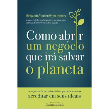 Como Abrir Um Negócio Que Irá Salvar O Planeta: A Trajetória De Um Universitário Que Enriqueceu Ao Acreditar Em Seus Ideais