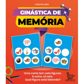 Ginástica de memória: Uma carta tem sete figuras. A outra só seis. Qual figura está faltando?