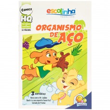 Histórias Em Quadrinhos: Organismo De Aço (escolinha Todolivro)