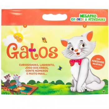 Megapad - Colorir & Atividades: Gatos