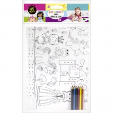 Livro-p-ster Para Colorir: Princesa