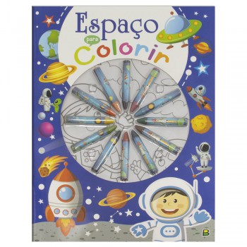 Cores Em Ação! Espaço Para Colorir