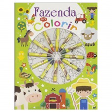 Cores Em Ação! Fazenda Para Colorir