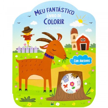 Meu Fantástico Livro De Colorir: Fazenda