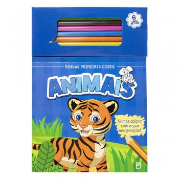 Livro De Pintura Do Pequeno Artista: Animais