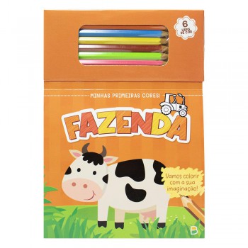 Livro De Pintura Do Pequeno Artista: Fazenda