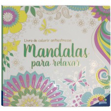 Livro De Colorir Antiestresse: Mandalas Para Relaxar