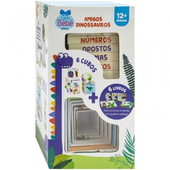Amigos Dinossauros (livrinhos+bloquinhos)