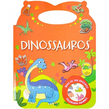 Colorindo Animais - Um Livro Com Alça: Dinossauros Colorindo Animais - Um Livro Com Alça: Dinossauros