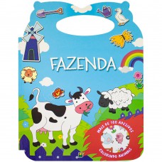 Colorindo Animais - Um Livro Com Alça: Fazenda
