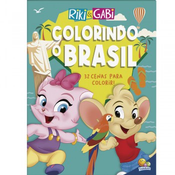 Colorindo O Brasil (riki & Gabi)