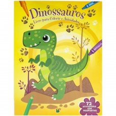 Livro Para Colorir E Atividades: Dinossauros