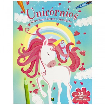 Livro Para Colorir E Atividades: Unic-rnios