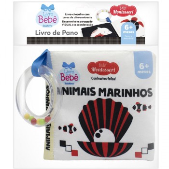 Baby Montessori - Contrastes Ofos! Animais Marinhos