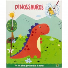Colorindo Com água: Dinossauros