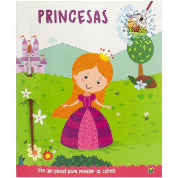 Colorindo Com água: Princesas
