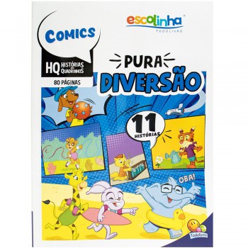 Escolinha Hq 20x27 (80p): Pura Diversão