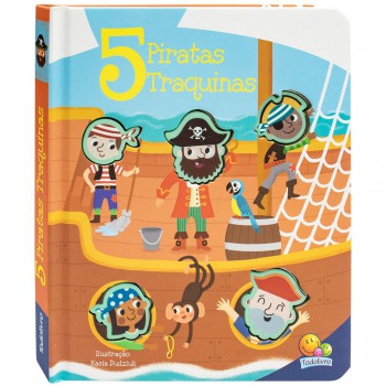 Amiguinhos De Silicone - Toque E Sinta: 5 Piratas Traquinas