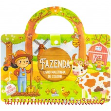 Livro Maletinha De Colorir: Azenda
