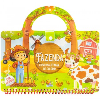 Livro Maletinha De Colorir: Azenda