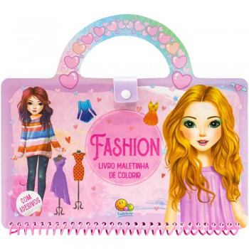 Livro Maletinha De Colorir: Ashion