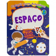 Colorir Com Adesivos: Espaço