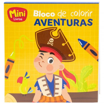 Minibloco De Colorir(a): Aventuras Minibloco De Colorir(a): Aventuras