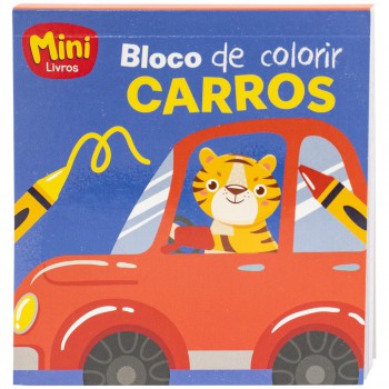 Minibloco De Colorir(a): Carros Minibloco De Colorir(a): Carros