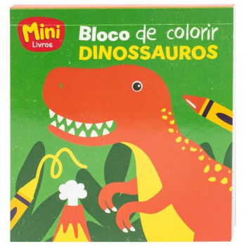 Minibloco De Colorir(a): Dinos Minibloco De Colorir(a): Dinos