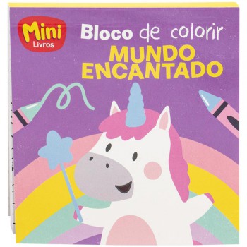Minibloco De Colorir(r): Mundo Encantado Minibloco De Colorir(r): Mundo Encantado