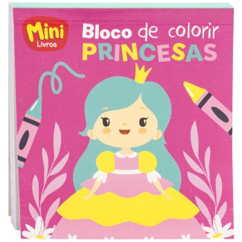 Minibloco De Colorir(r): Princesa
