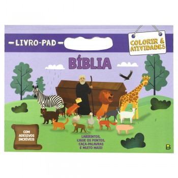 Livro-pad Colorir & Atividades: Bíblia