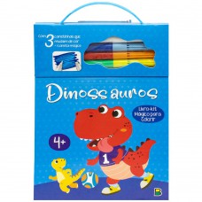 Livro Mágico Para Colorir: Dinossauros