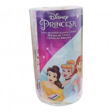 Disney - Mini tubo histórias para colorir - Princesas