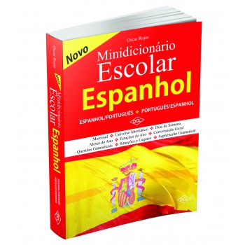 Minidicionário Escolar De Espanhol - Novo