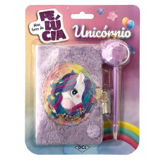 Meu Livro De Pelúcia Médio - Unicórnios