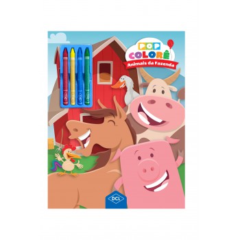 Pop Colore - Animais Da Fazenda