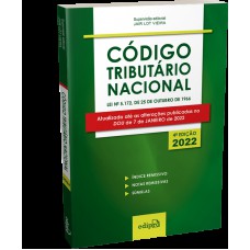 Código Tributário Nacional 2022: Mini