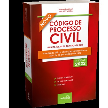 Código De Processo Civil 2022: Mini