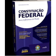 Constituição Ederal 2025 - Ormato Padrão - Com Reforma Tributária E Super Atualizada Até Ec 135 - Para Proissionais Do Direito Constituição Ederal 2025 - Ormato Padrão - Com Reforma Tributária E Super Atualizada Até Ec 135 - Para Proissionais Do Direito